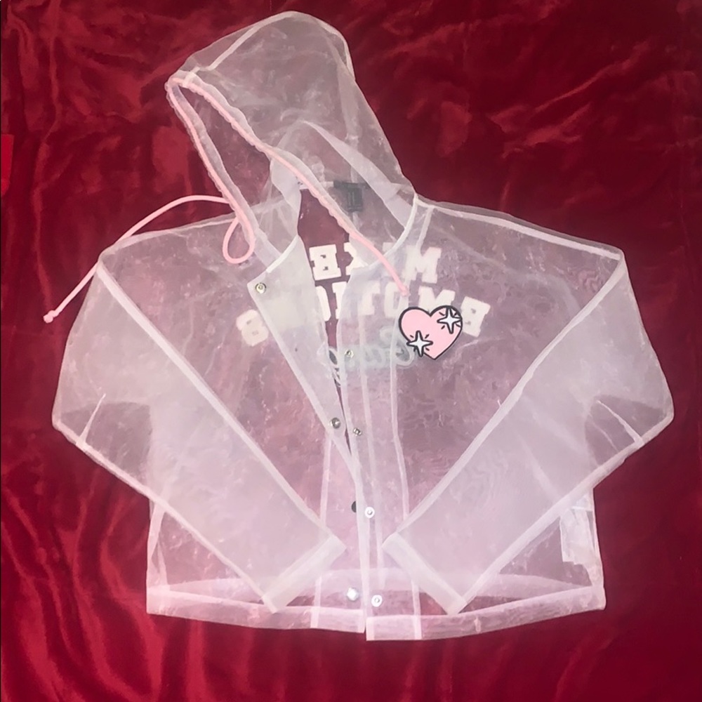 Mesh Button Up Jacket